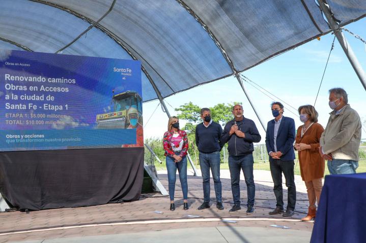 $ 10.000 millones para mejorar los accesos viales a la ciudad de Santa Fe