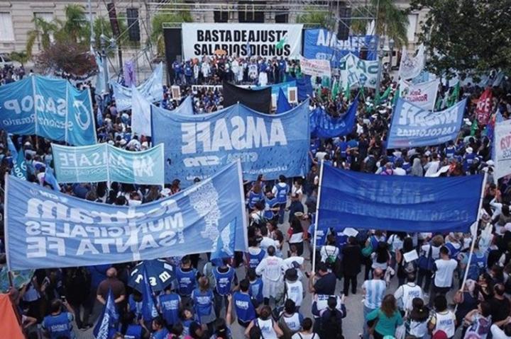 Advertencia de Amsafe al gobierno de Santa Fe