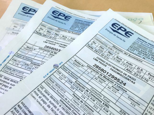 Otro aumento de la tarifa de luz en Santa Fe