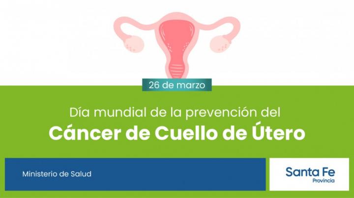Cáncer de cuello de útero: test gratuito en Santa Fe