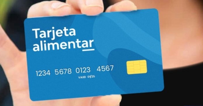 Aumenta un 50 % la Tarjeta Alimentar