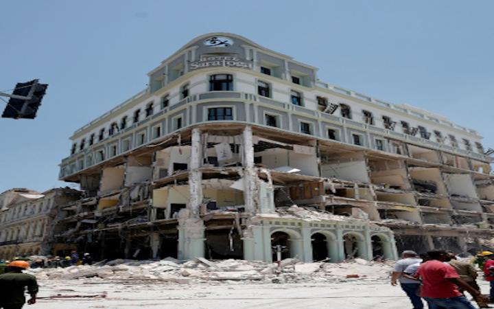 Explosión en un hotel de La Habana: 8 muertos