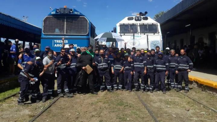 Ferroviarios: 46% solo para el semestre en curso