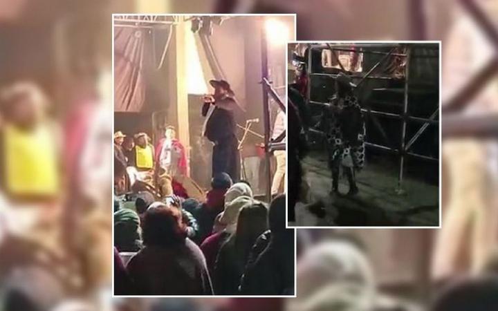 La furia del Chaqueño Palavecino en pleno show