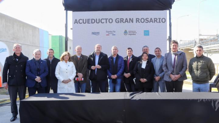 Acueducto Gran Rosario: 560 mil vecinos beneficiados
