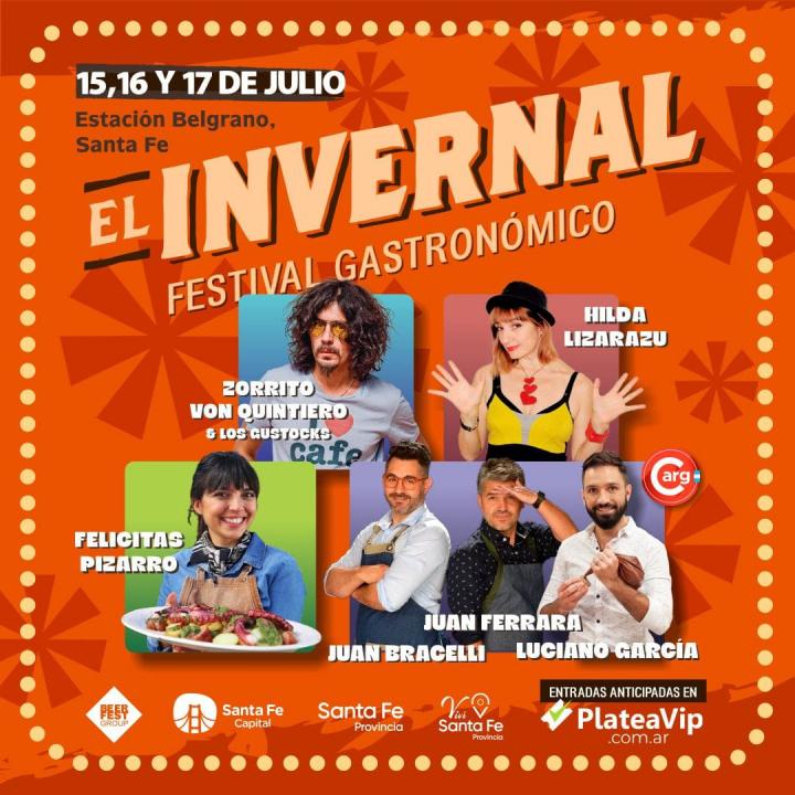 El Invernal Santa Fe: gastronomía, música y clases magistrales