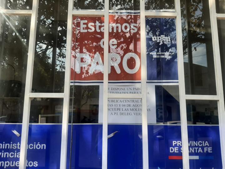 Los estatales de Santa Fe no paran...de hacer paros