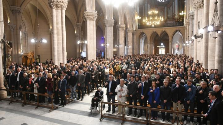 “Misa por la paz y la fraternidad” en la Basílica de Luján