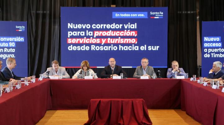 Presentan un corredor vial de Rosario al sur provincial
