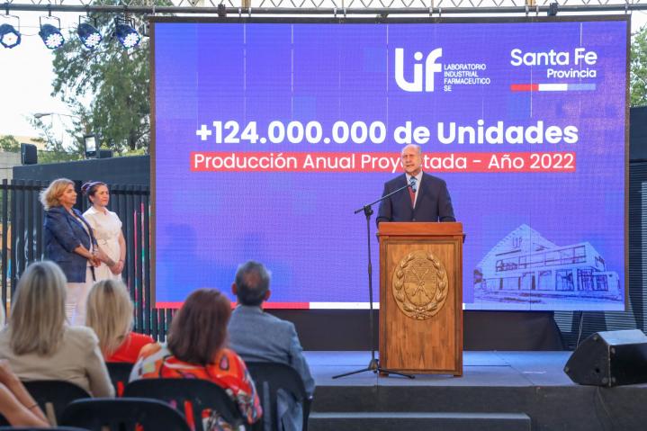 El Laboratorio Farmacéutico de Santa Fe, con récord de producción