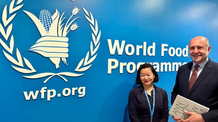 El gobernador en las Naciones Unidas