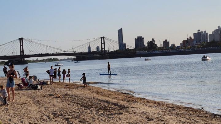 Habilitaron todas las playas de la ciudad de Santa Fe