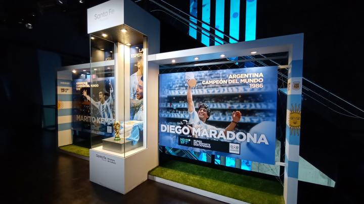 La Copa del Mundo en el Museo del Deporte Santafesino