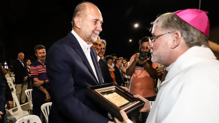 Monseñor Torres Aliaga asumió como obispo de Rafaela