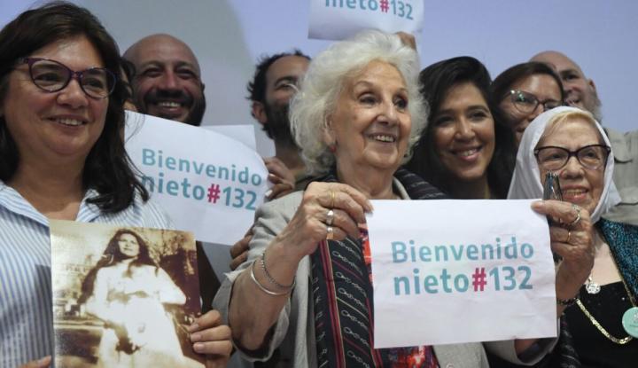Abuelas de Plaza de Mayo encontró al nieto 132