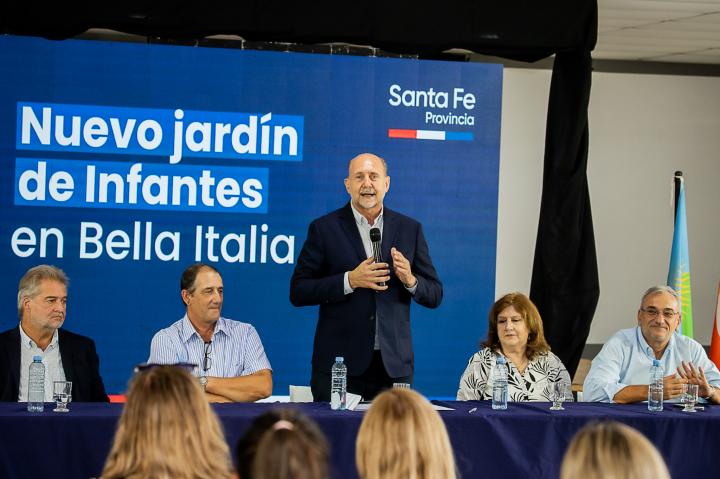Bella Italia tendrá un moderno jardín de infantes
