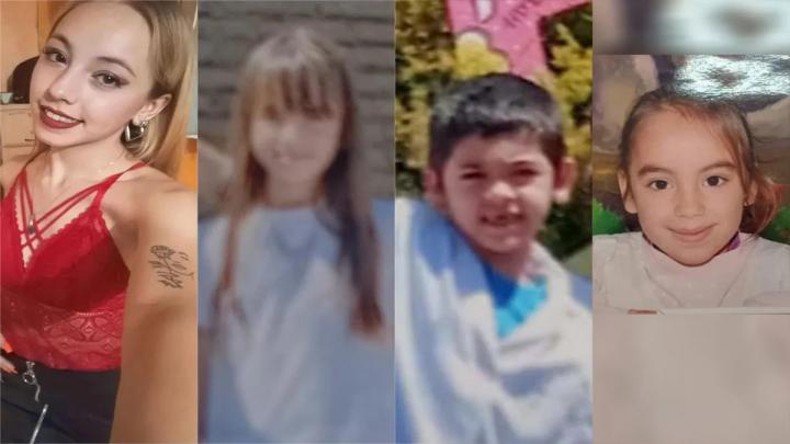 Buscan a 4 hermanos menores de edad de San Genaro 