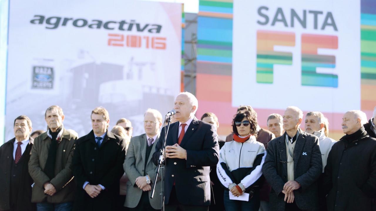 Lifschitz inauguró Agroactiva 