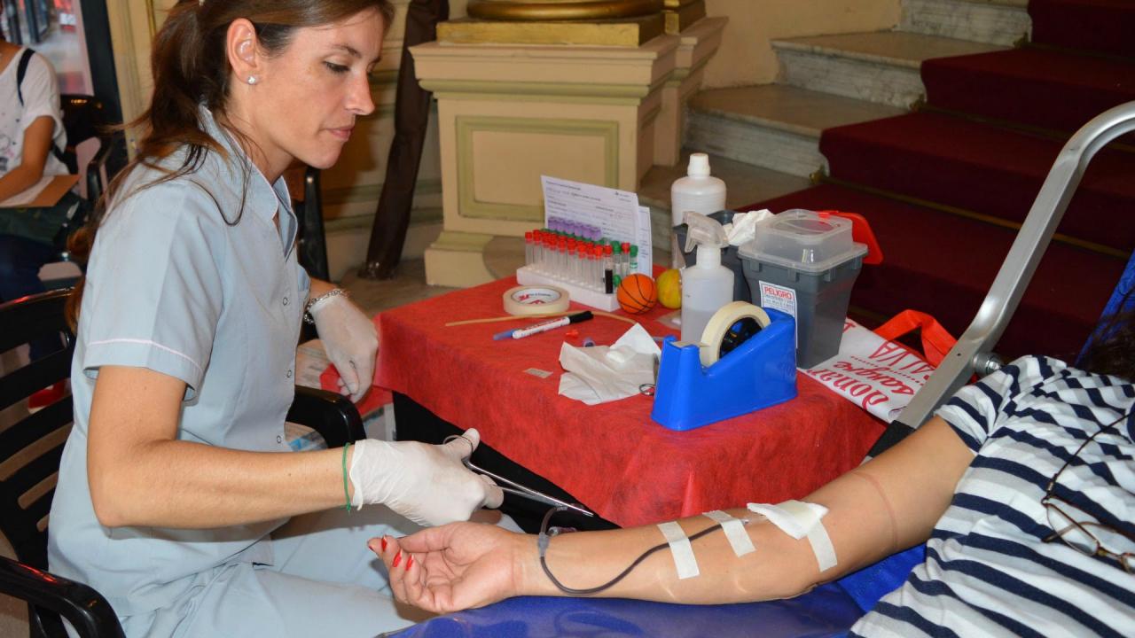 Colectas públicas en el Día del Donante de Sangre