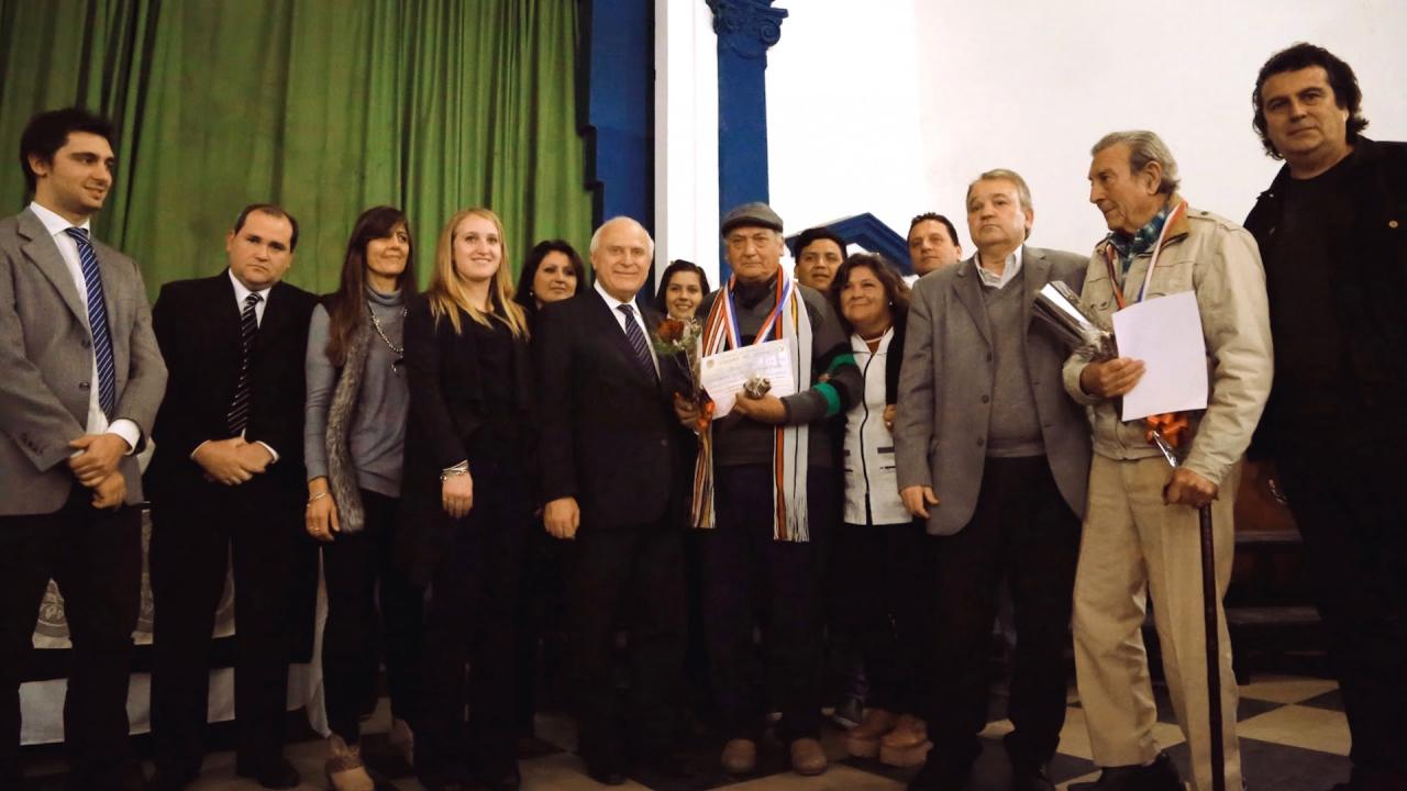 Lifschitz homenajeó a ciudadanos ilustres de Barrancas