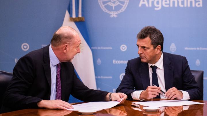 Perotti y Massa en un encuentro ¿político?