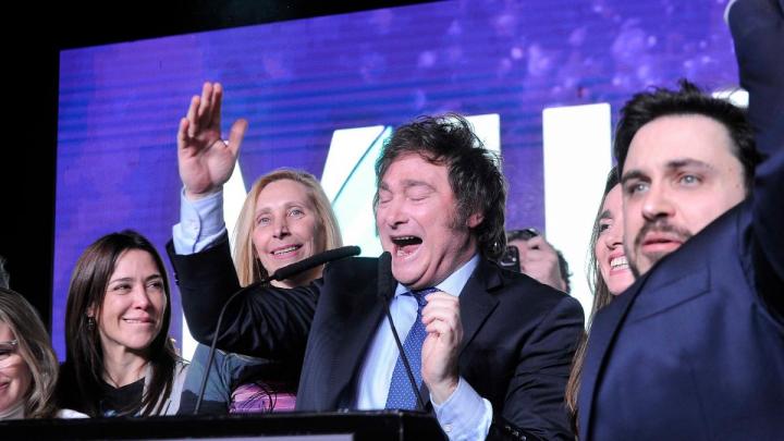 Milei celebró su victoria y decretó “el fin del modelo de la casta”