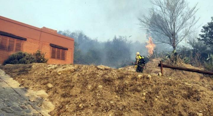 Incendios en Córdoba y San Luis: riesgo extremo agravado por la sequía