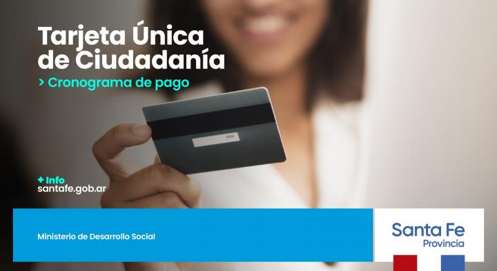 Acreditan los fondos de la Tarjeta Única de Ciudadanía