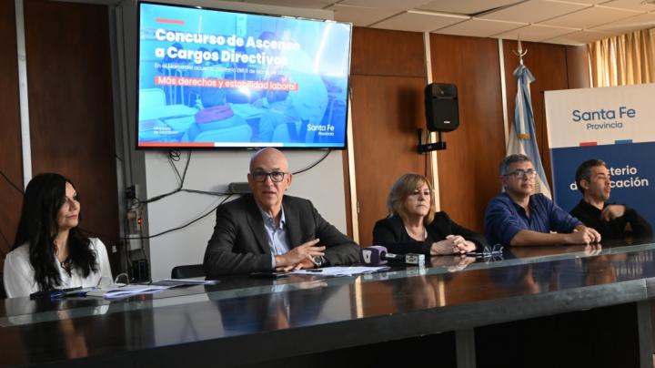 Santa Fe convocó a concurso de ascenso a cargos directivos