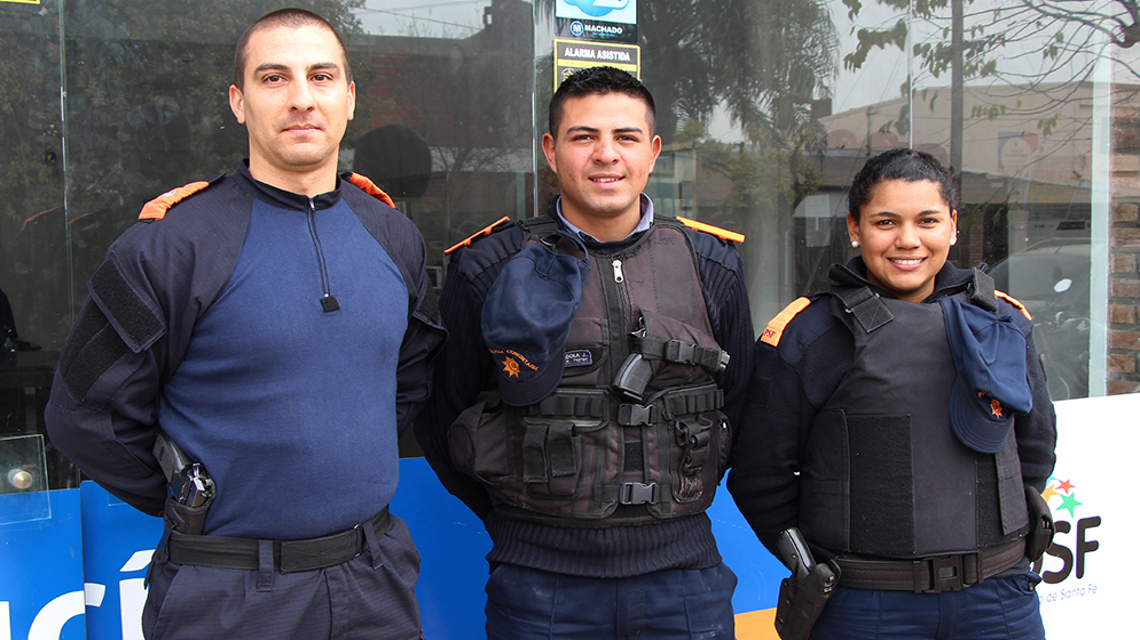 Ejemplar gesto de la Policía Comunitaria