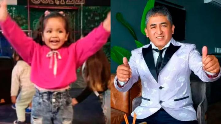 Catalina, la hija de Huguito Flores, fue dada de alta