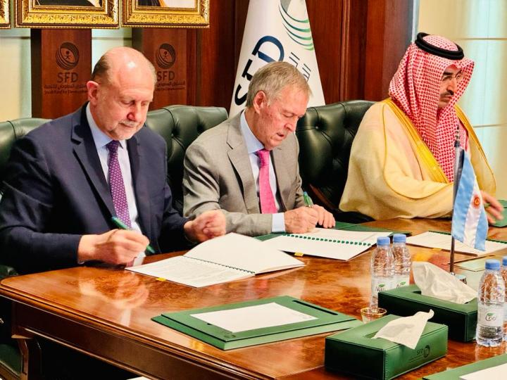 Otro tramo del Acueducto Santa Fe-Córdoba con crédito saudí