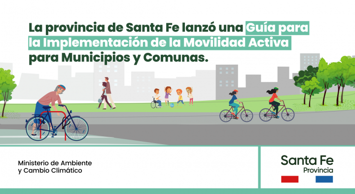 Lanzan una guía para Movilidad Activa en municipios y comunas