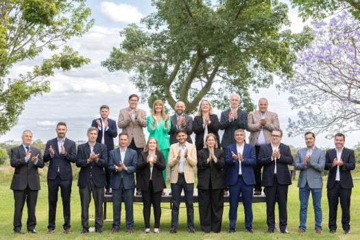 Maximiliano Pullaro presentó a su futuro gabinete 