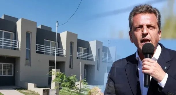 Sergio Massa prometió un millón de créditos hipotecarios