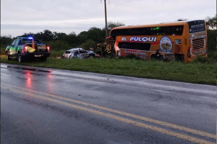 Accidente fatal sobre la ruta 11: muere una mujer paraguaya