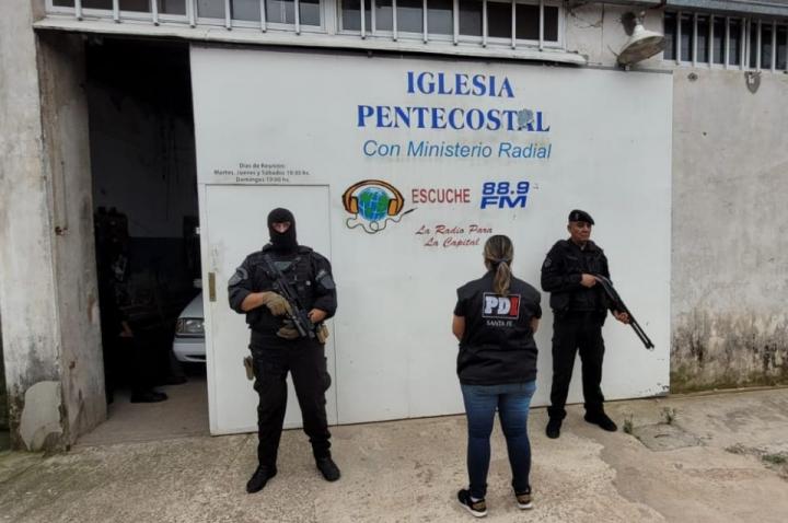 Allanaron una iglesia evangélica por trata de personas