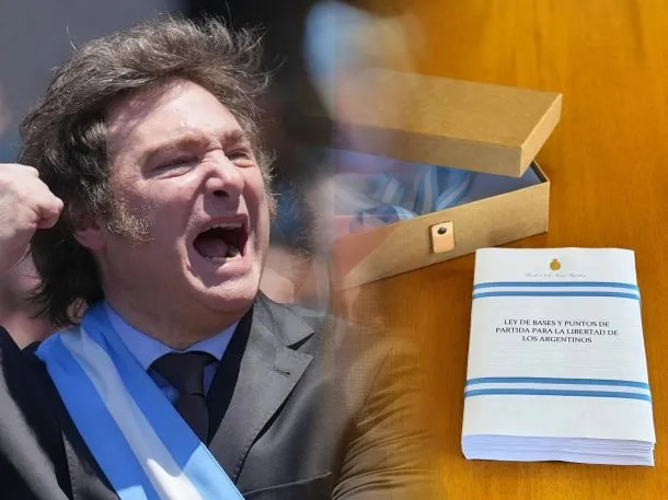  Milei envió al Congreso la Ley Ómnibus para reformar el Estado 