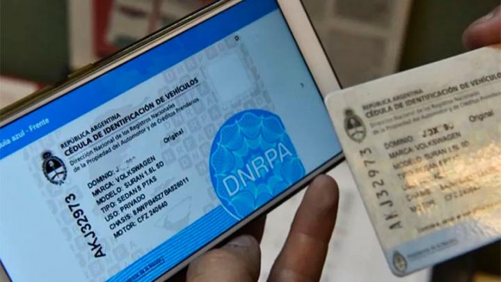 Los trámites del Registro Automotor ya son digitales en el país
