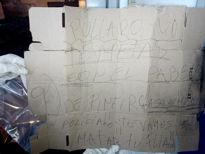 Nueva amenaza contra el gobernador de Santa Fe