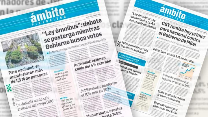 Ámbito Financiero dejará de publicar su edición en papel