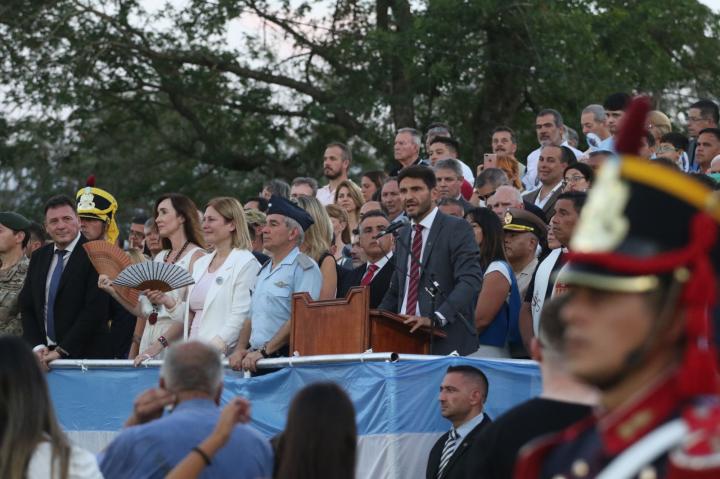 Pullaro celebró los 211 años del Combate de San Lorenzo