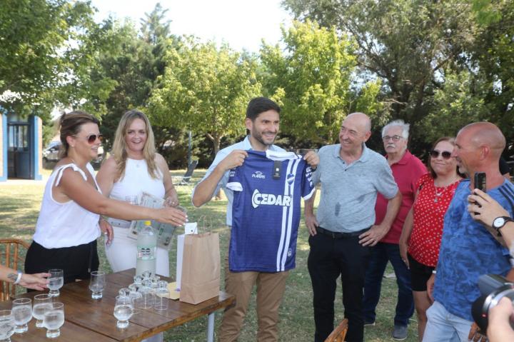 Intensa actividad del gobernador en Arequito y Casilda