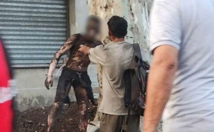 Rosario: robaba cables y quedó electrocutado