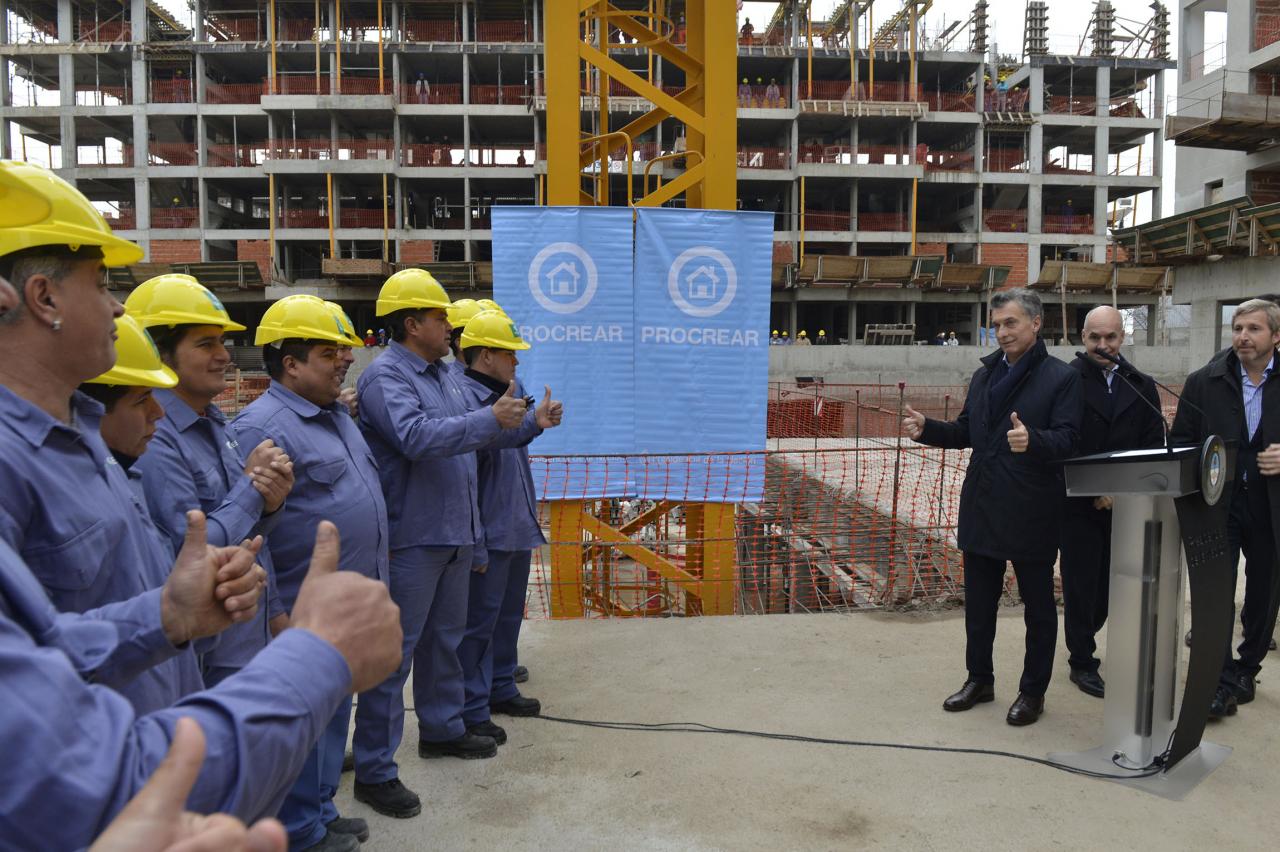 Macri lanzó el nuevo Procrear