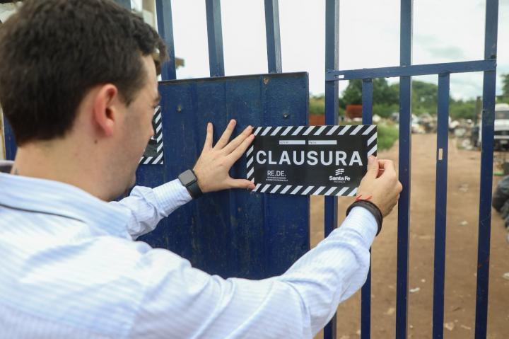 La Provincia clausuró seis desarmaderos y chatarrerías