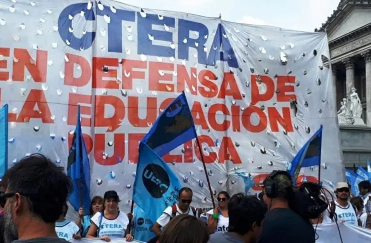Ctera lanzó un paro nacional y no habrá clases en Santa Fe