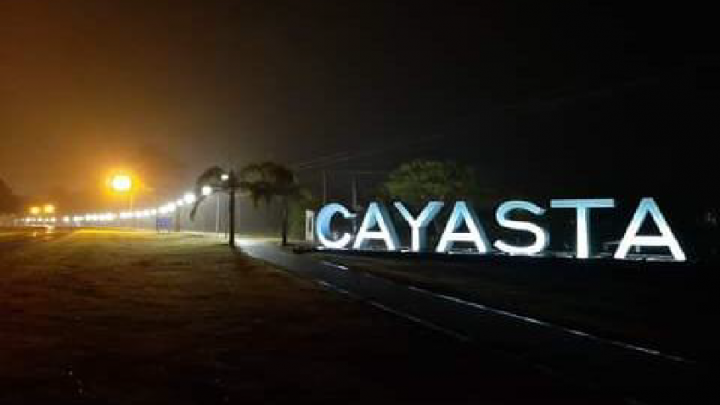 Cayastá se ilumina: nuevas LED en los espacios públicos