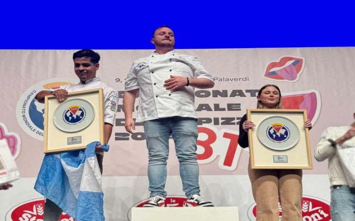Argentina, subcampeón mundial de la Pizza en Italia