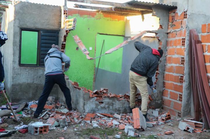 Derriban tres búnkeres de droga en la ciudad de Santa Fe